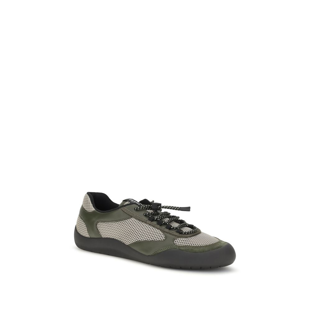 Prada Bicolor Polyester Sportschuhe