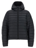 Giacca lunga Canada Goose in poliammide nero