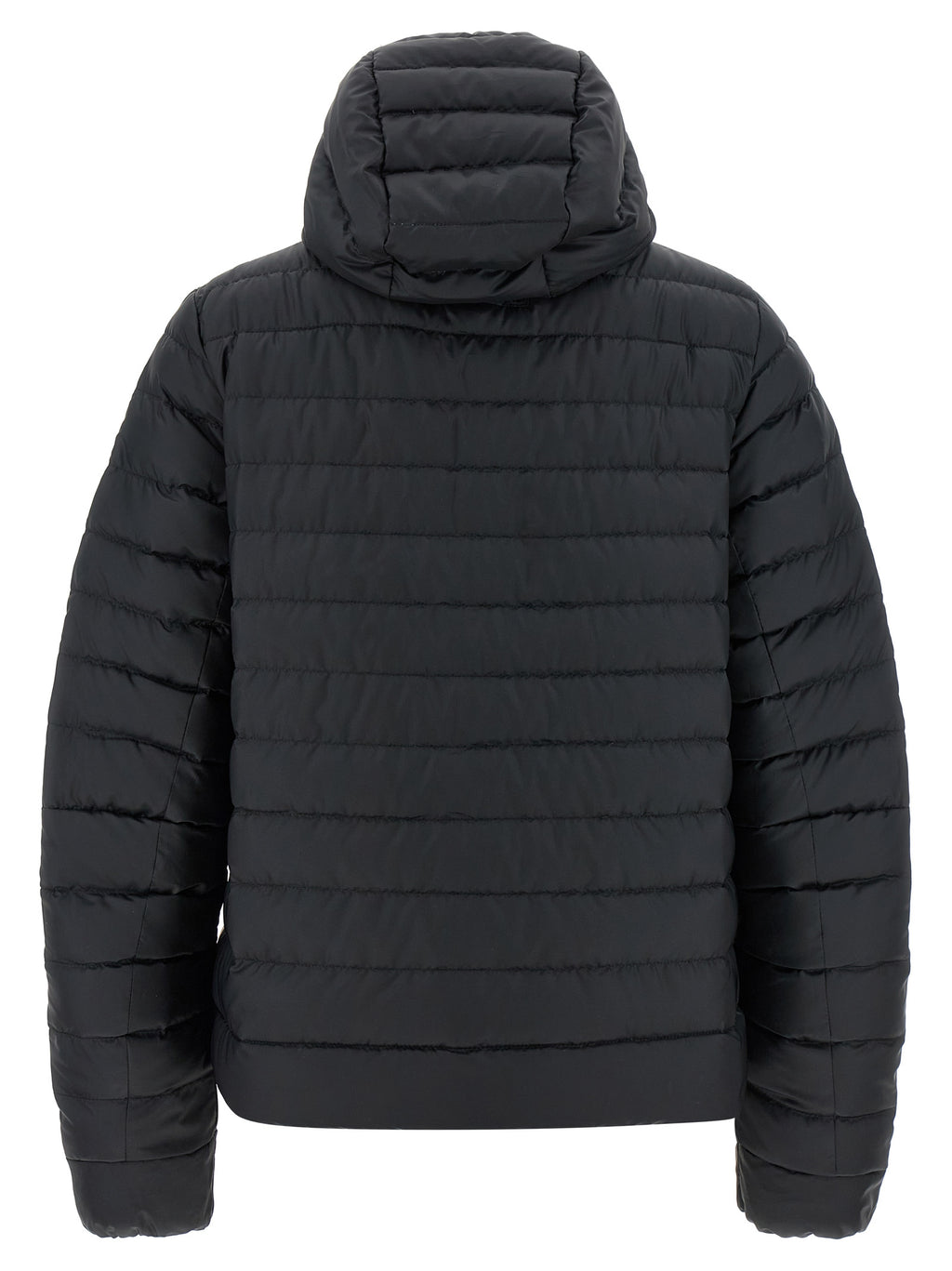 Giacca lunga Canada Goose in poliammide nero