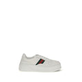 Baskets Chunky Gucci en Cuir de Veau Blanc Bos Taurus