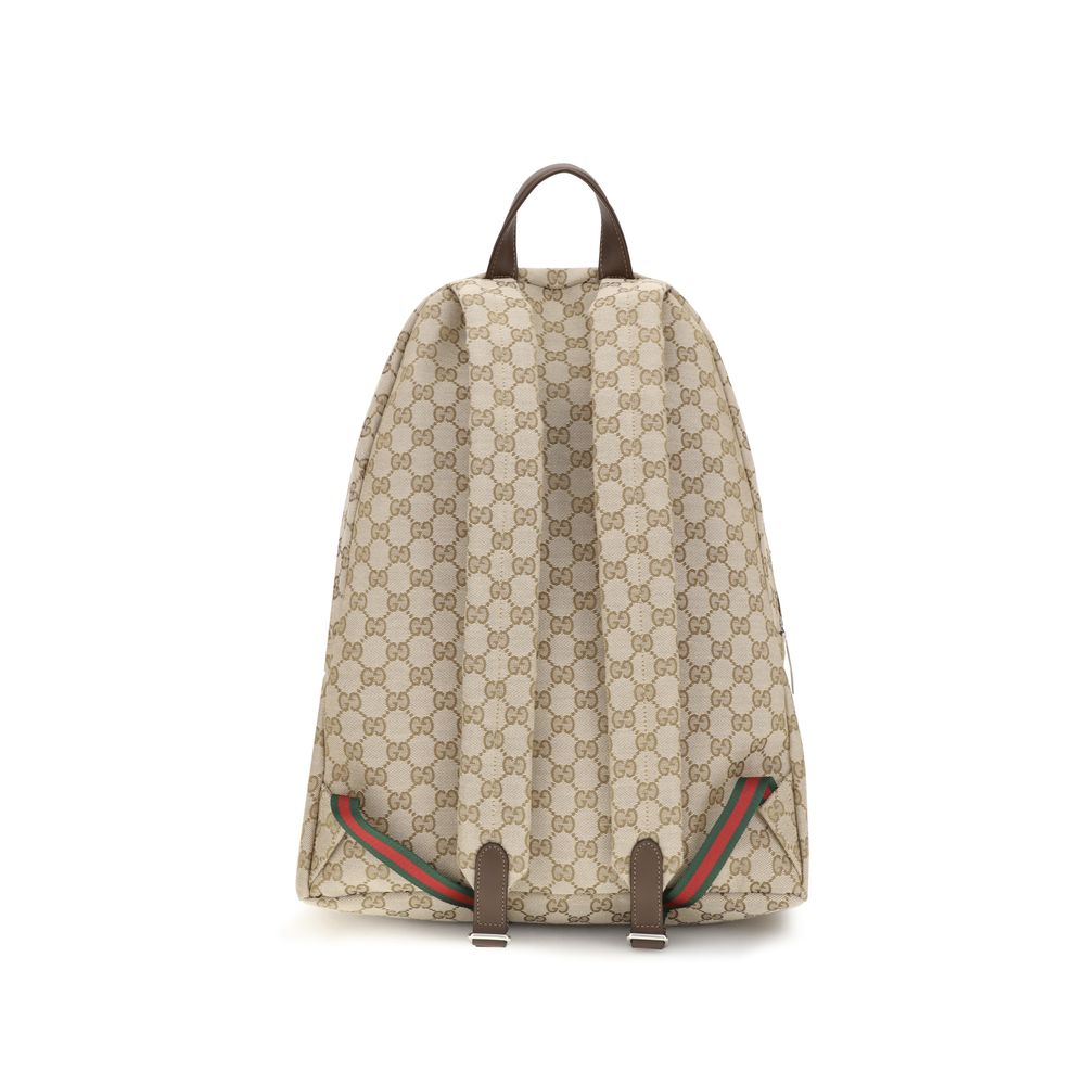Zaino Gucci in tessuto beige