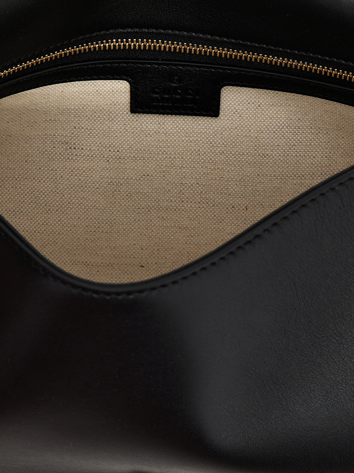 Borsa Gucci in pelle di vitello nera