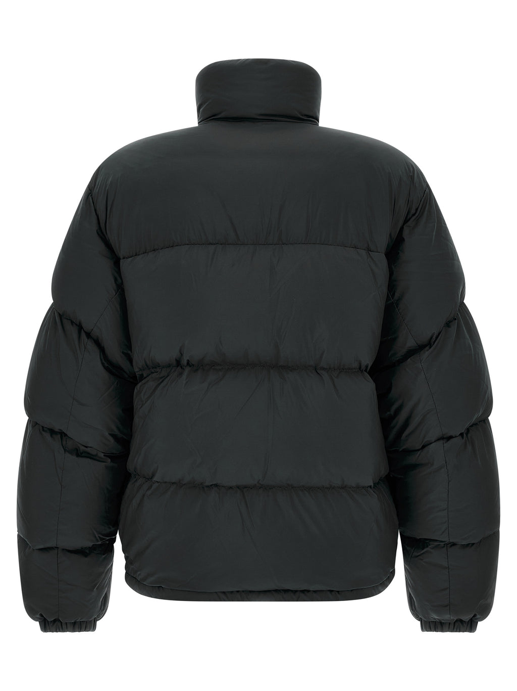 Giacca lunga Canada Goose in poliammide nero