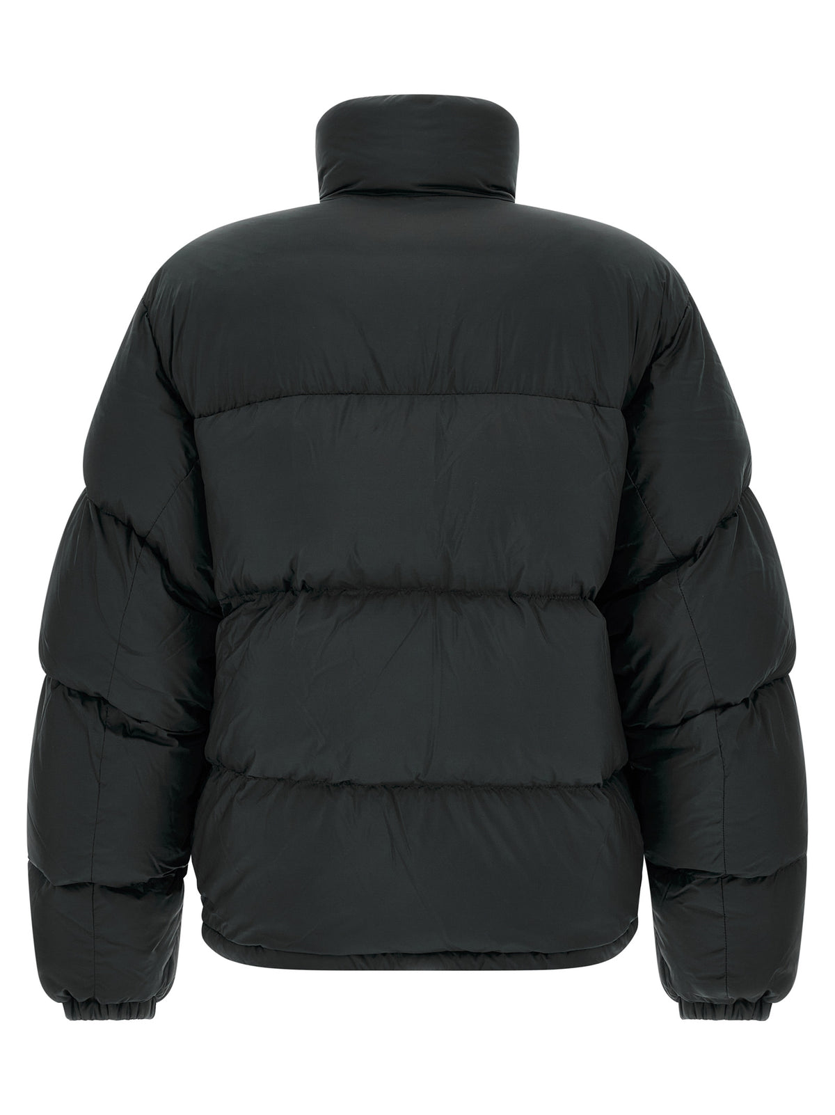 Giacca lunga Canada Goose in poliammide nero