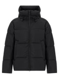 Chaqueta larga de poliamida negra Canada Goose