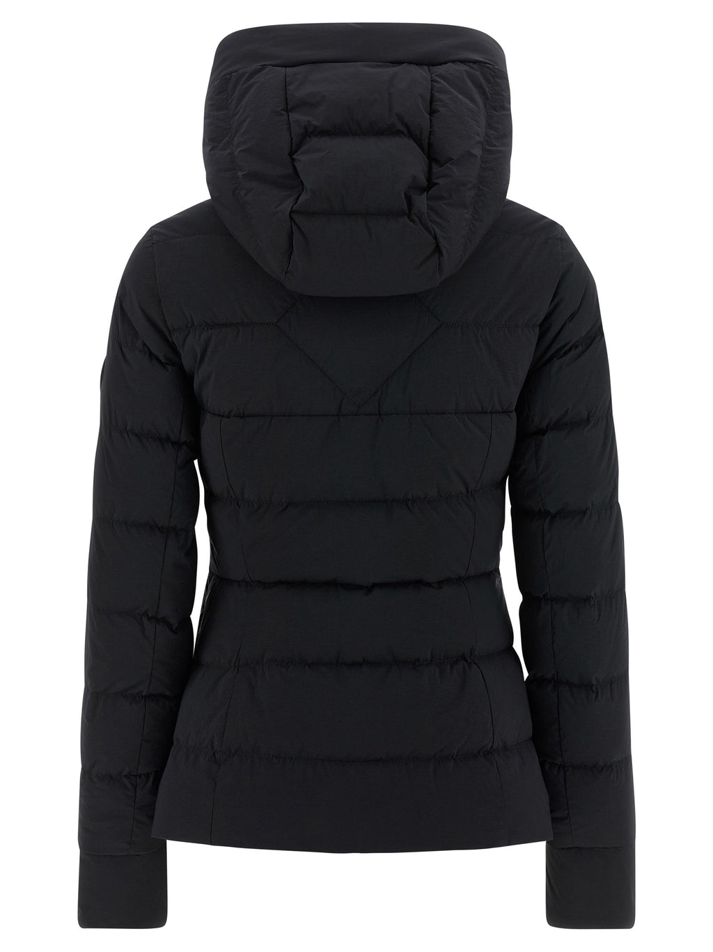 Chaqueta larga de poliamida negra Canada Goose