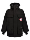 Parka Canada Goose nero in poliestere