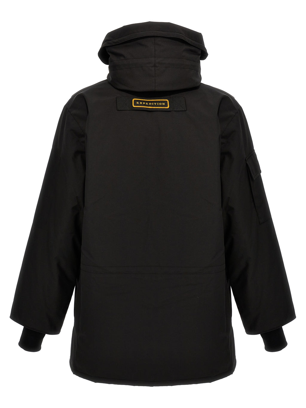 Parka Canada Goose nero in poliestere
