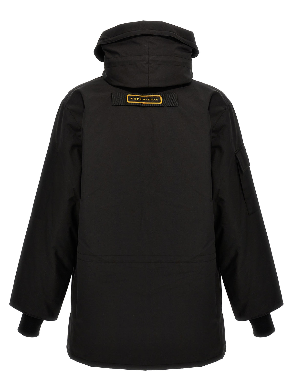 Parka Canada Goose nero in poliestere