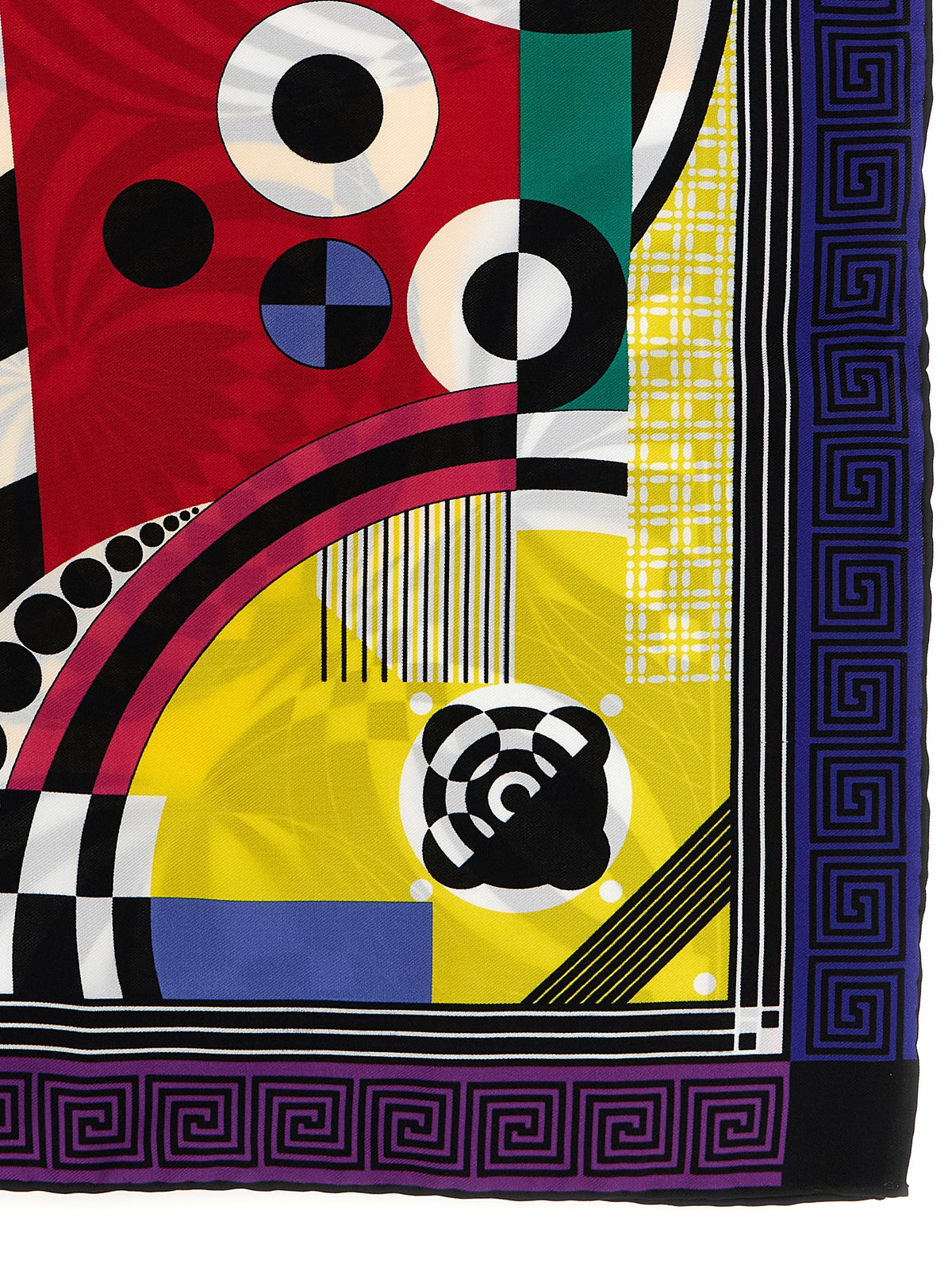 Versace Mehrfarbiger Seidenfoulard