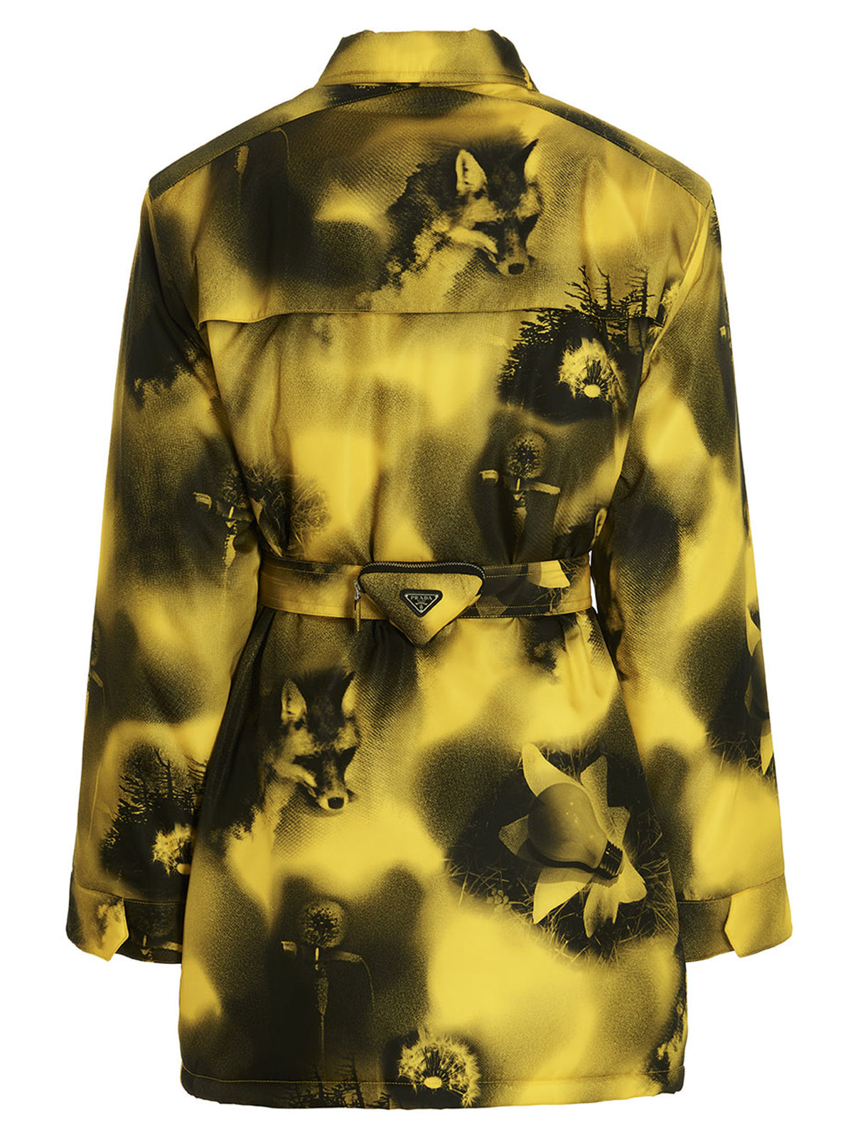 Prada Bicolor Polyamid-Parka
