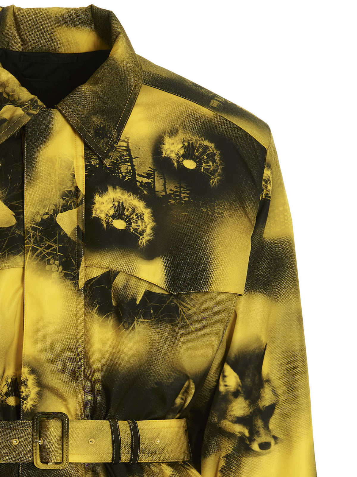 Prada Bicolor Polyamid-Parka