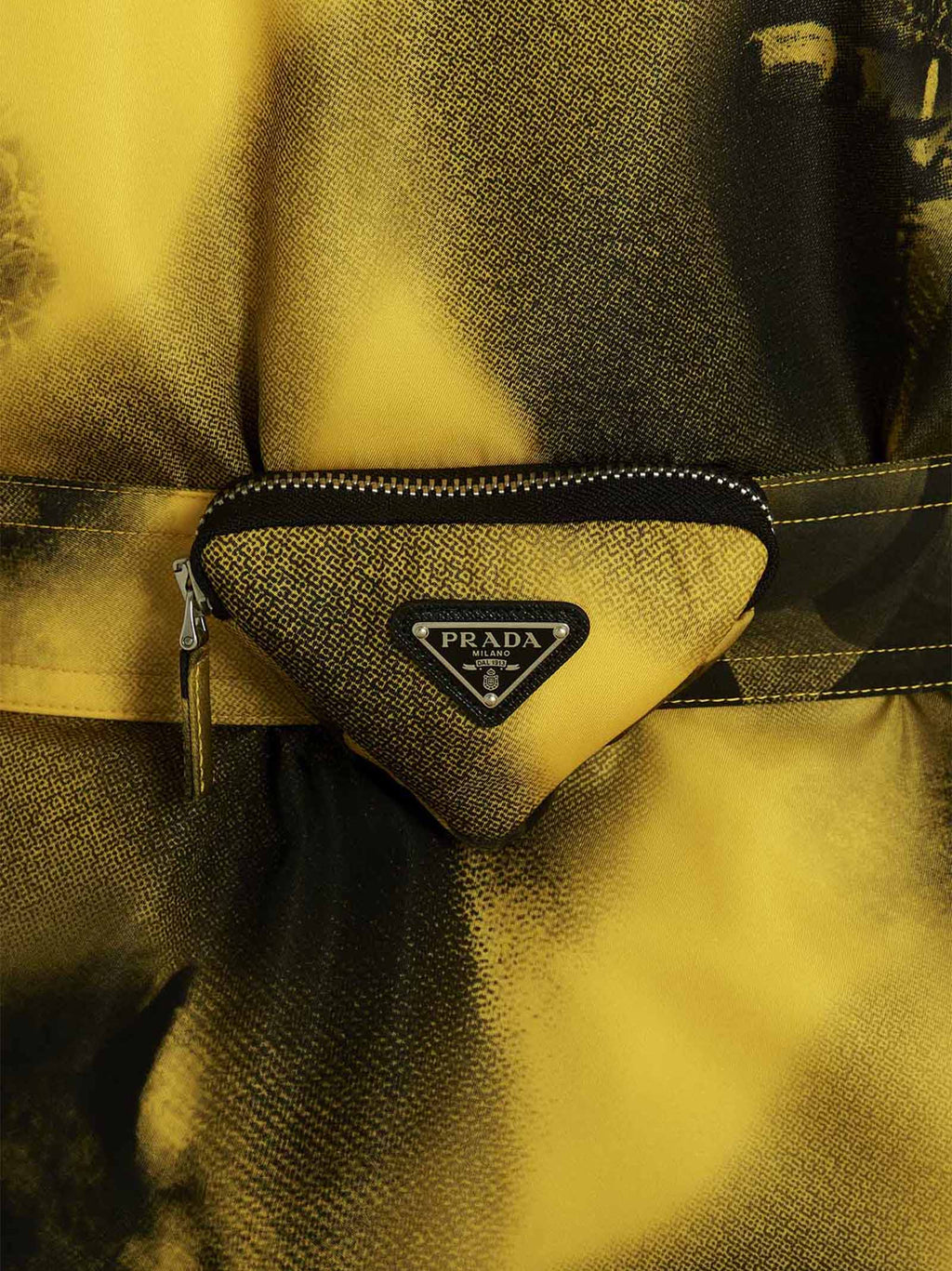 Prada Bicolor Polyamid-Parka