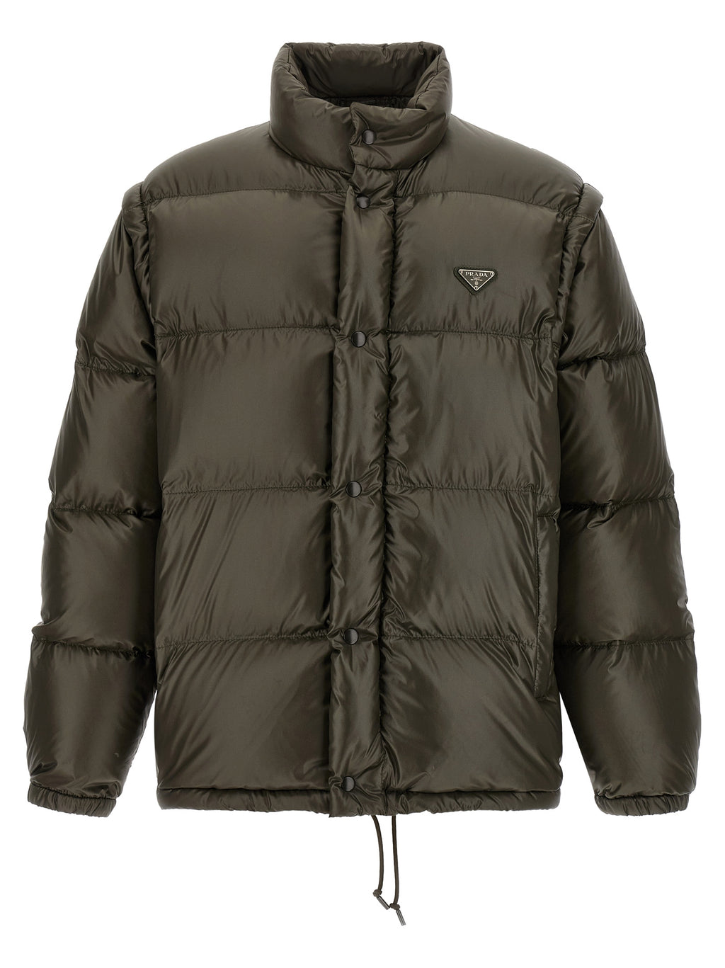 Prada Recycled Polyamide Full-Length Jacket