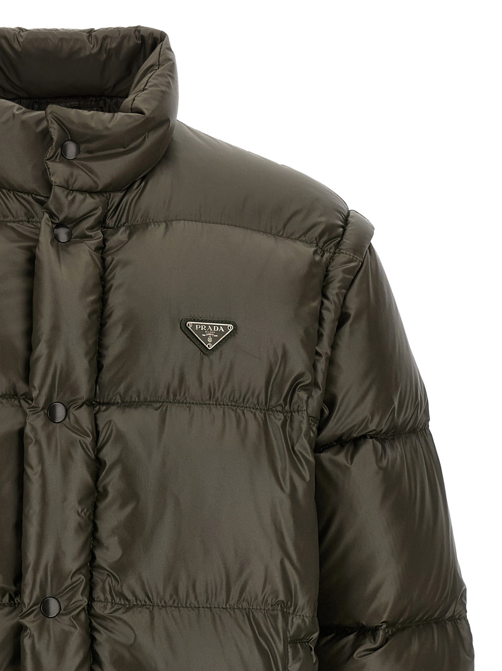 Prada Recycled Polyamide Full-Length Jacket