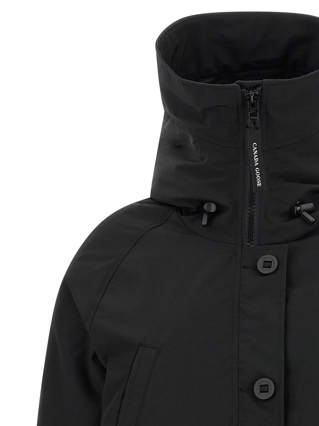 Canada Goose Bomber aus schwarzem Polyester