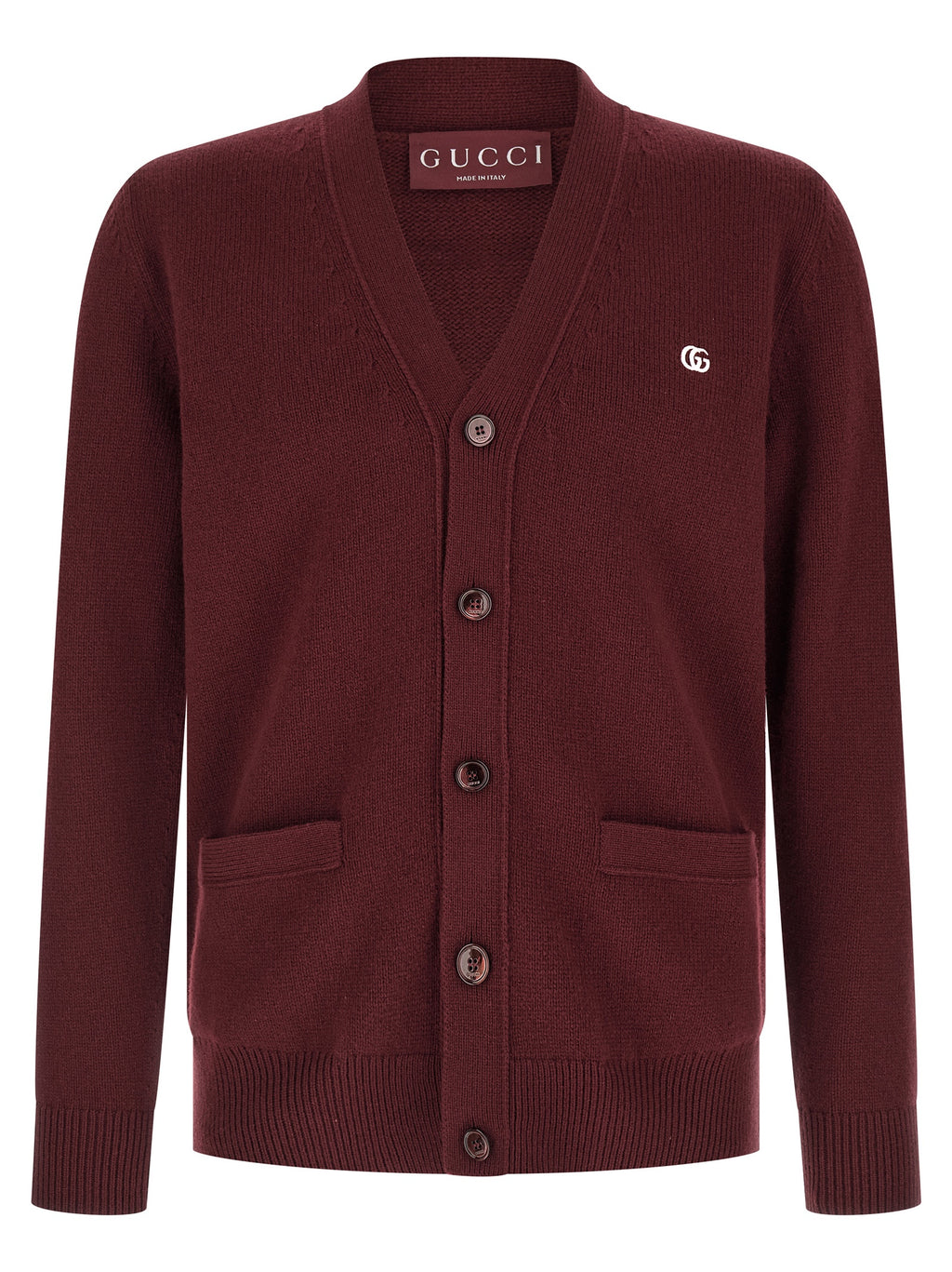 Gucci Bordeaux Cardigan