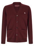 Gucci Bordeaux Cardigan