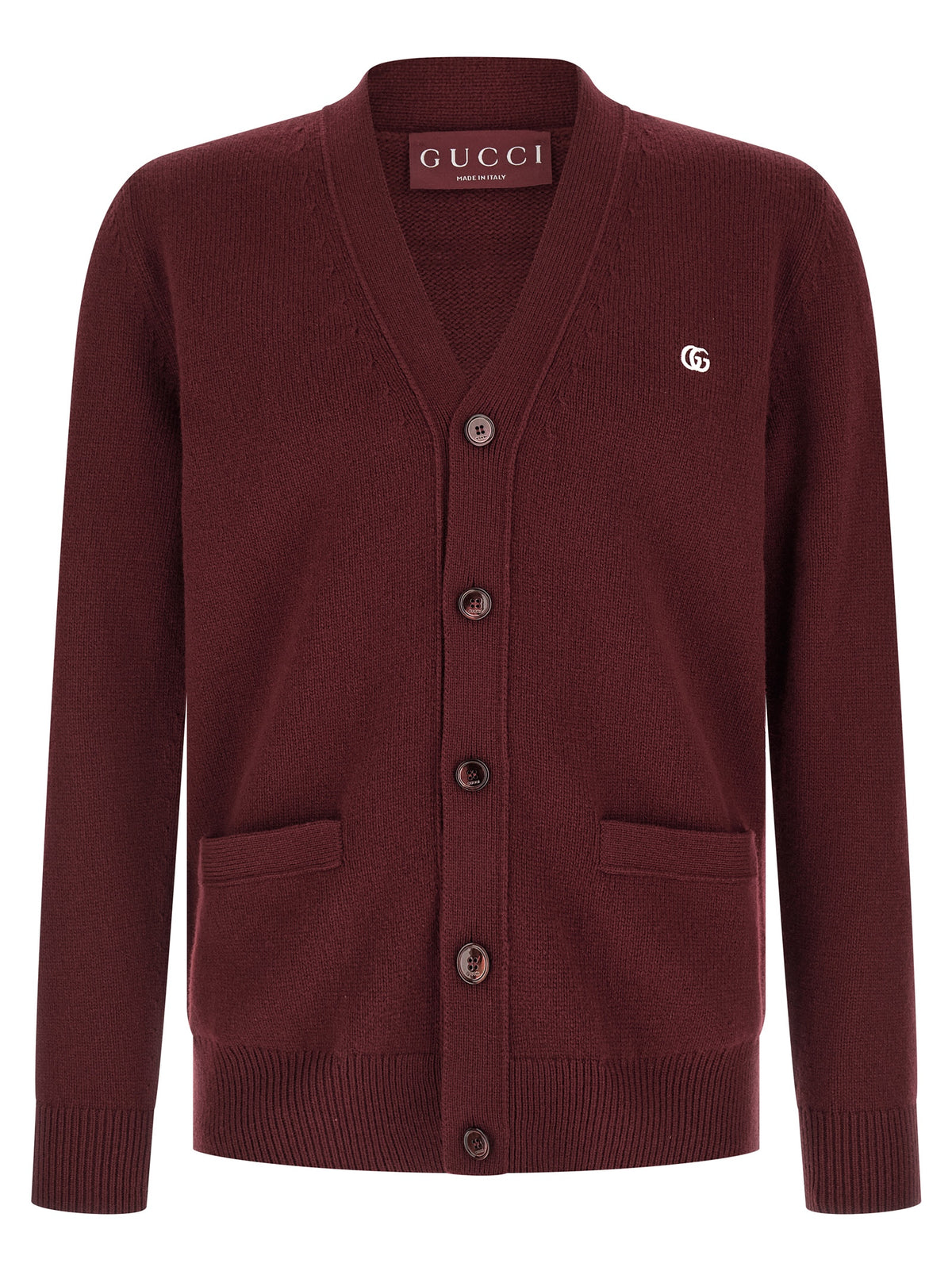 Gucci Bordeaux Cardigan