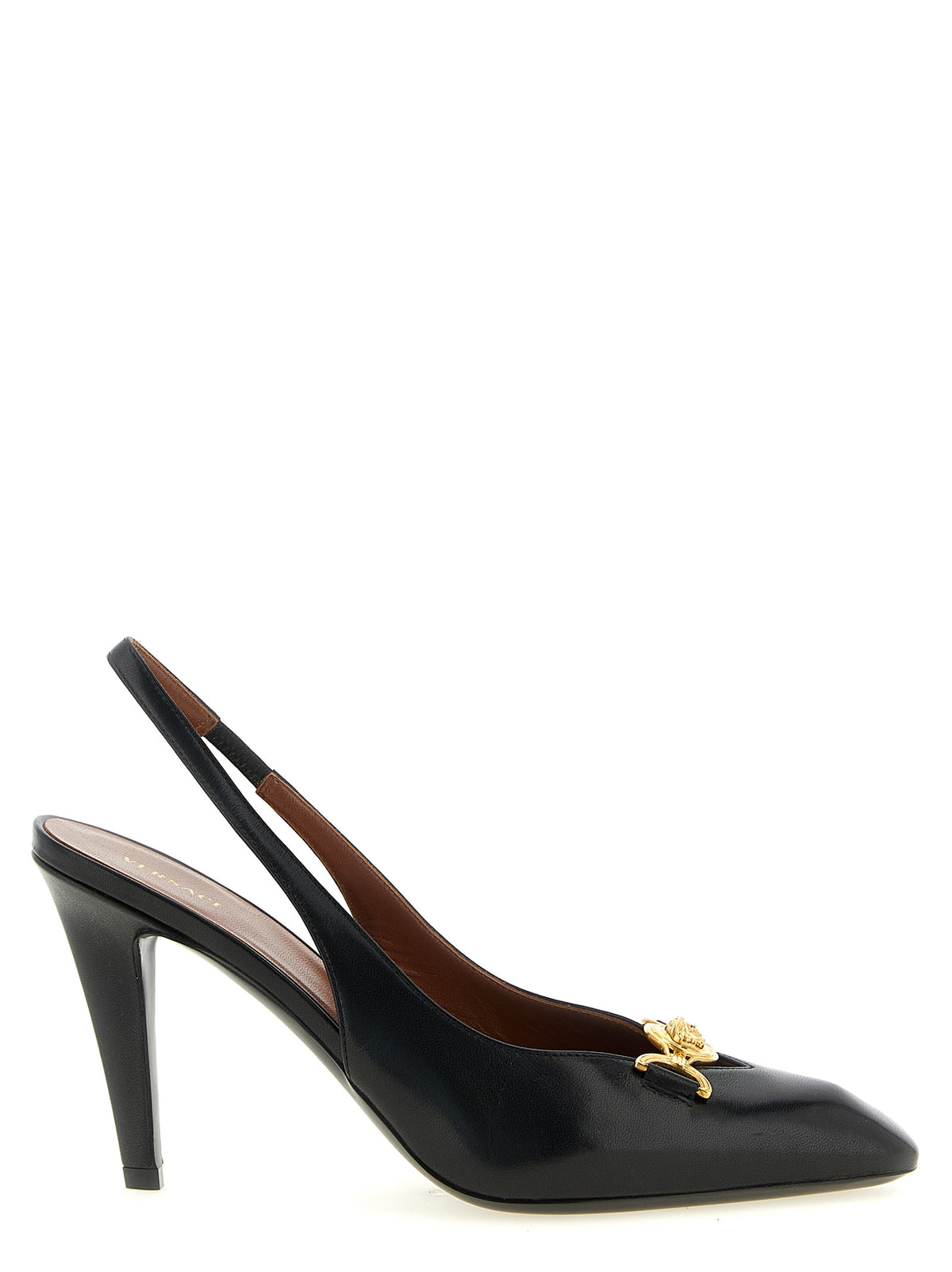 Versace Lamb Leather High Heel Pumps