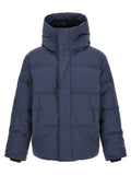 Parka Canada Goose in poliestere blu