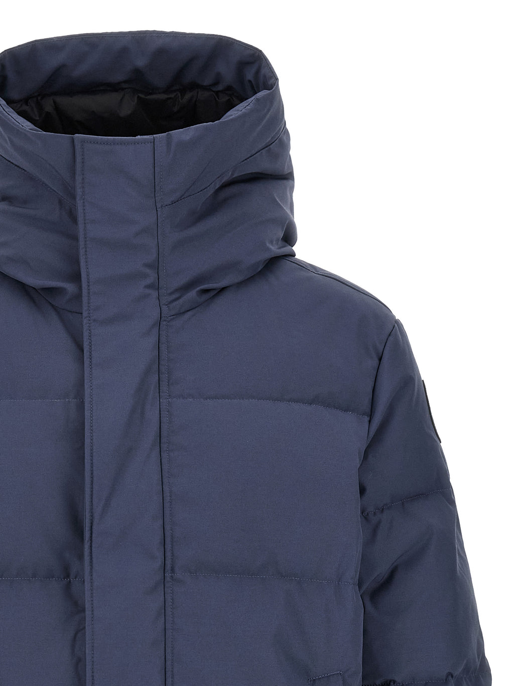 Parka Canada Goose in poliestere blu