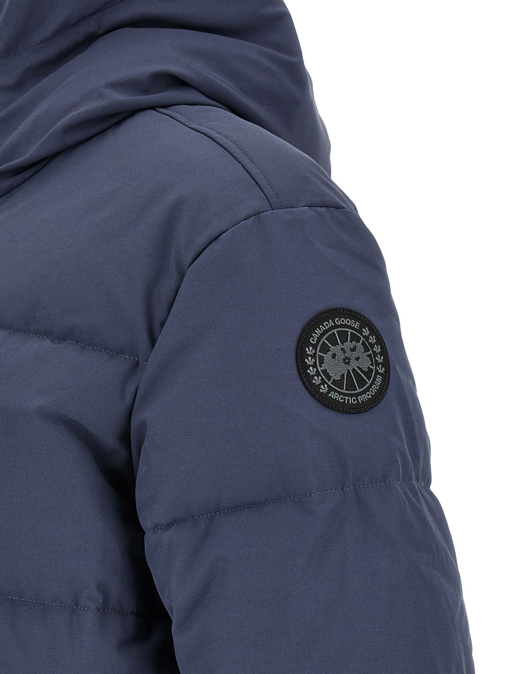 Parka Canada Goose in poliestere blu