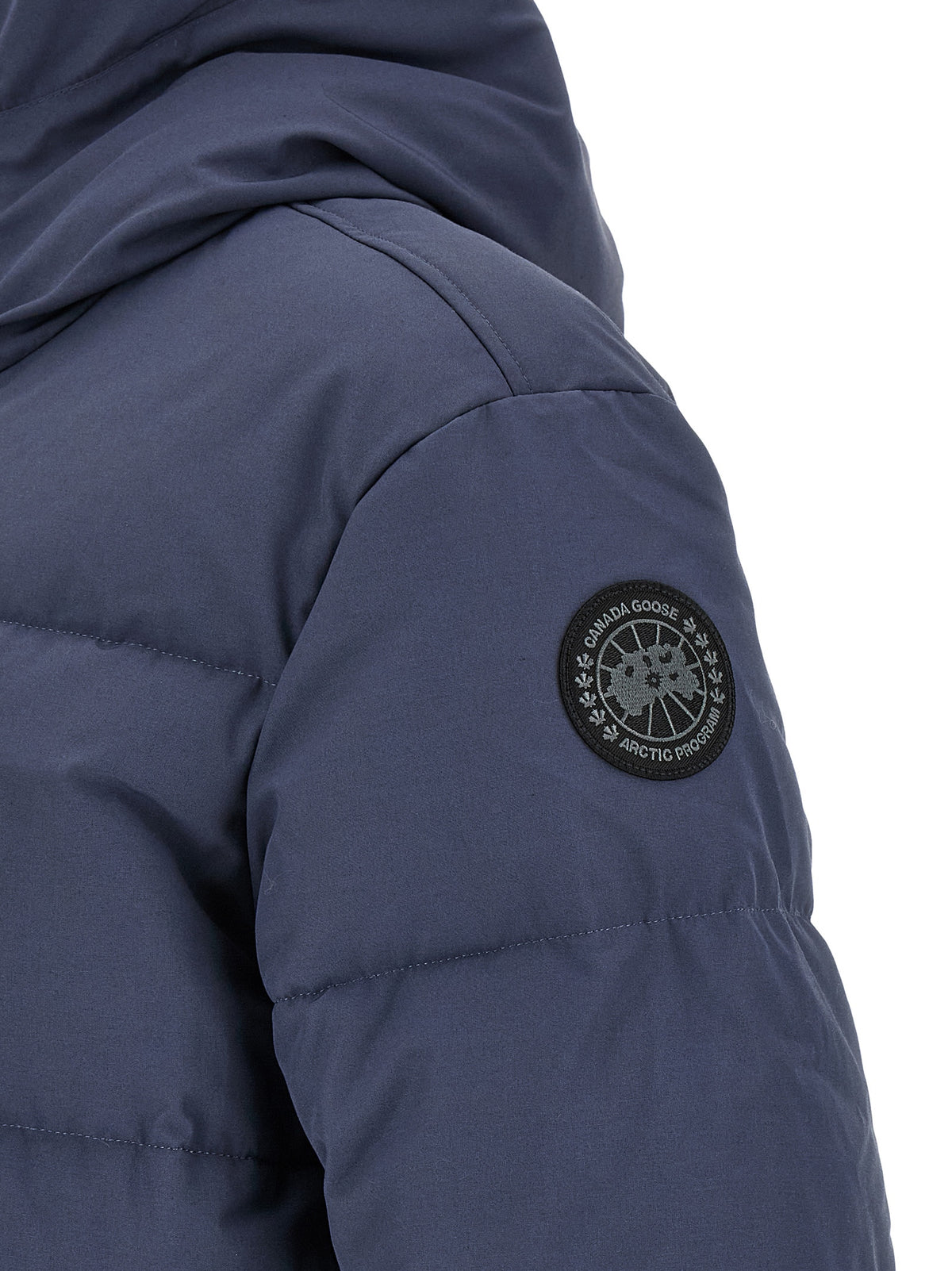 Parka Canada Goose in poliestere blu