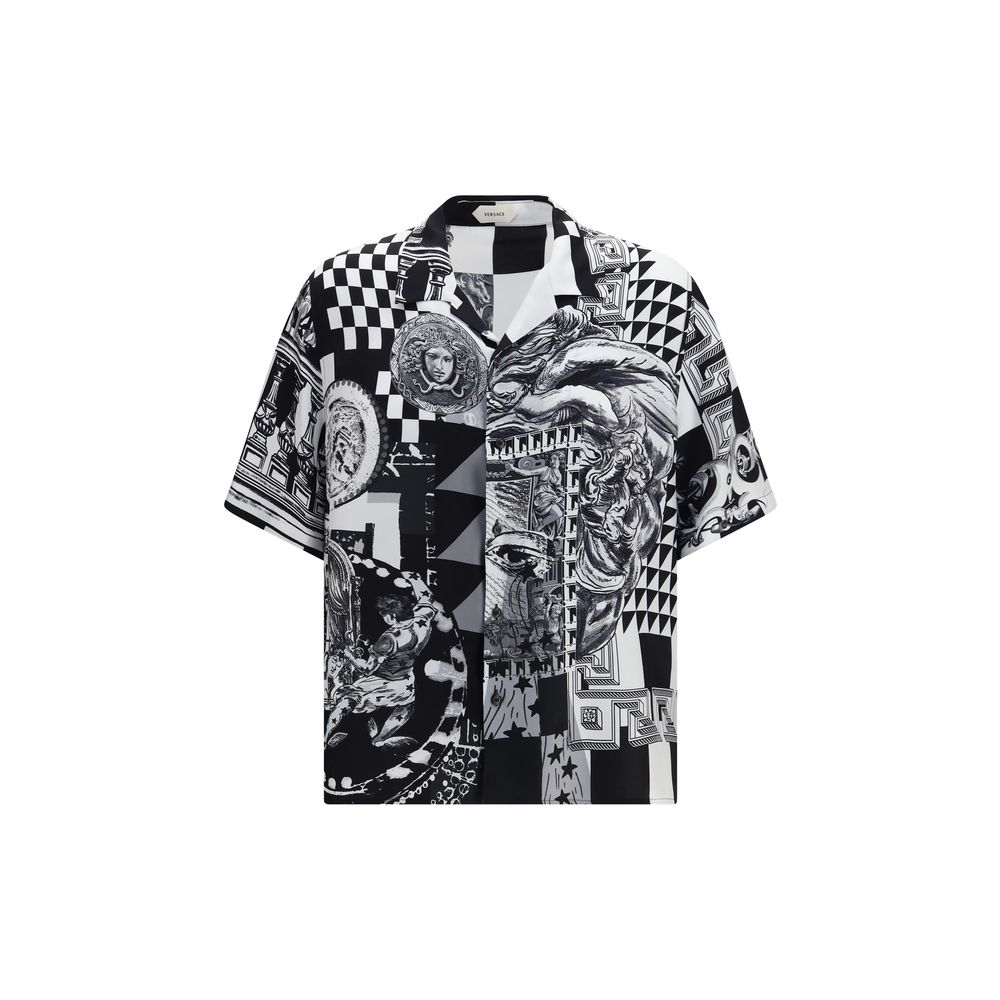 Versace Silk Pattern Shirt