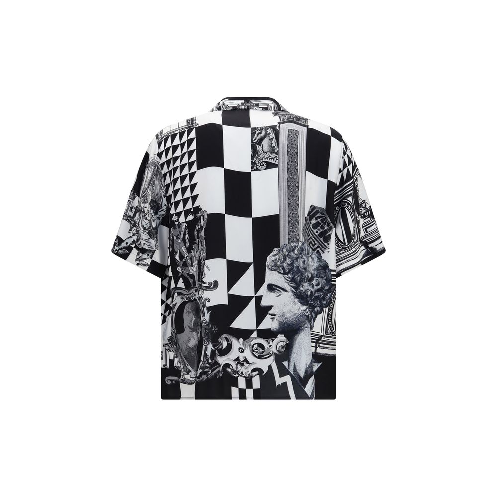 Versace Silk Pattern Shirt