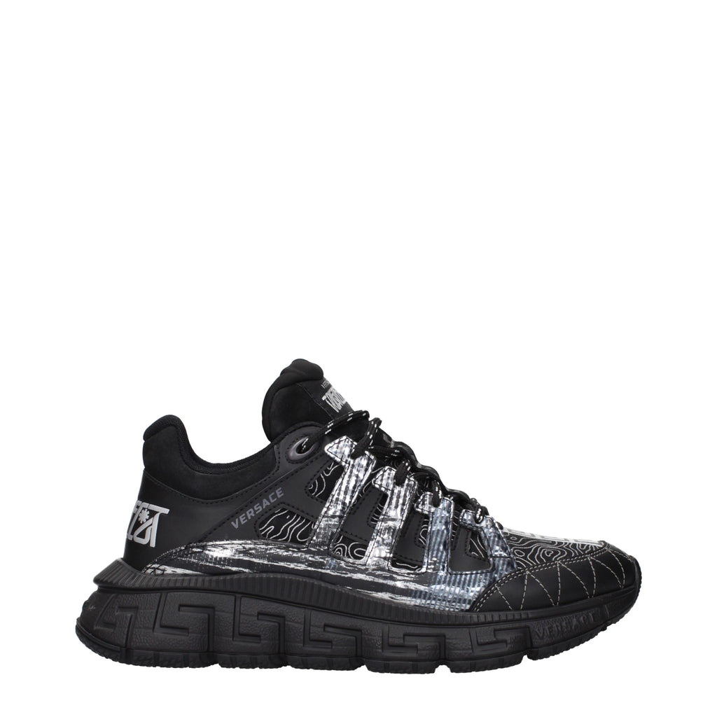 Versace Fabric Athletic Sneakers