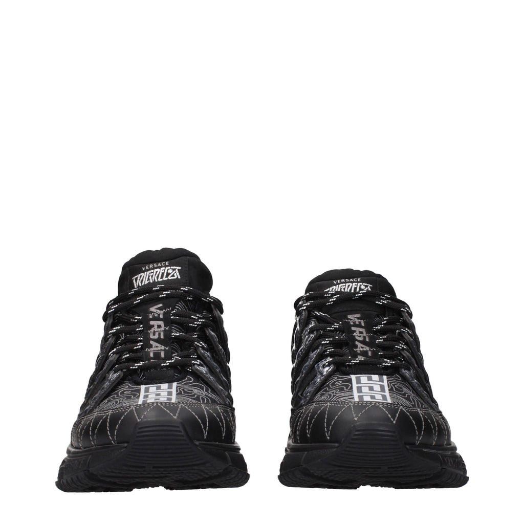 Versace Fabric Athletic Sneakers