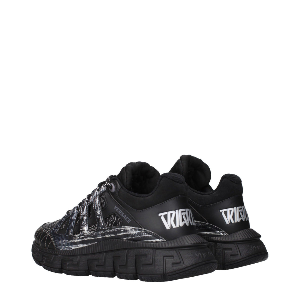 Versace Fabric Athletic Sneakers