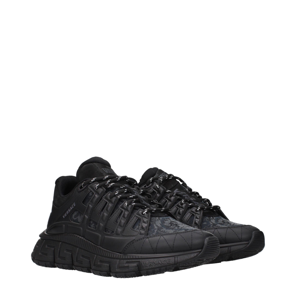 Versace Fabric Athletic Sneakers