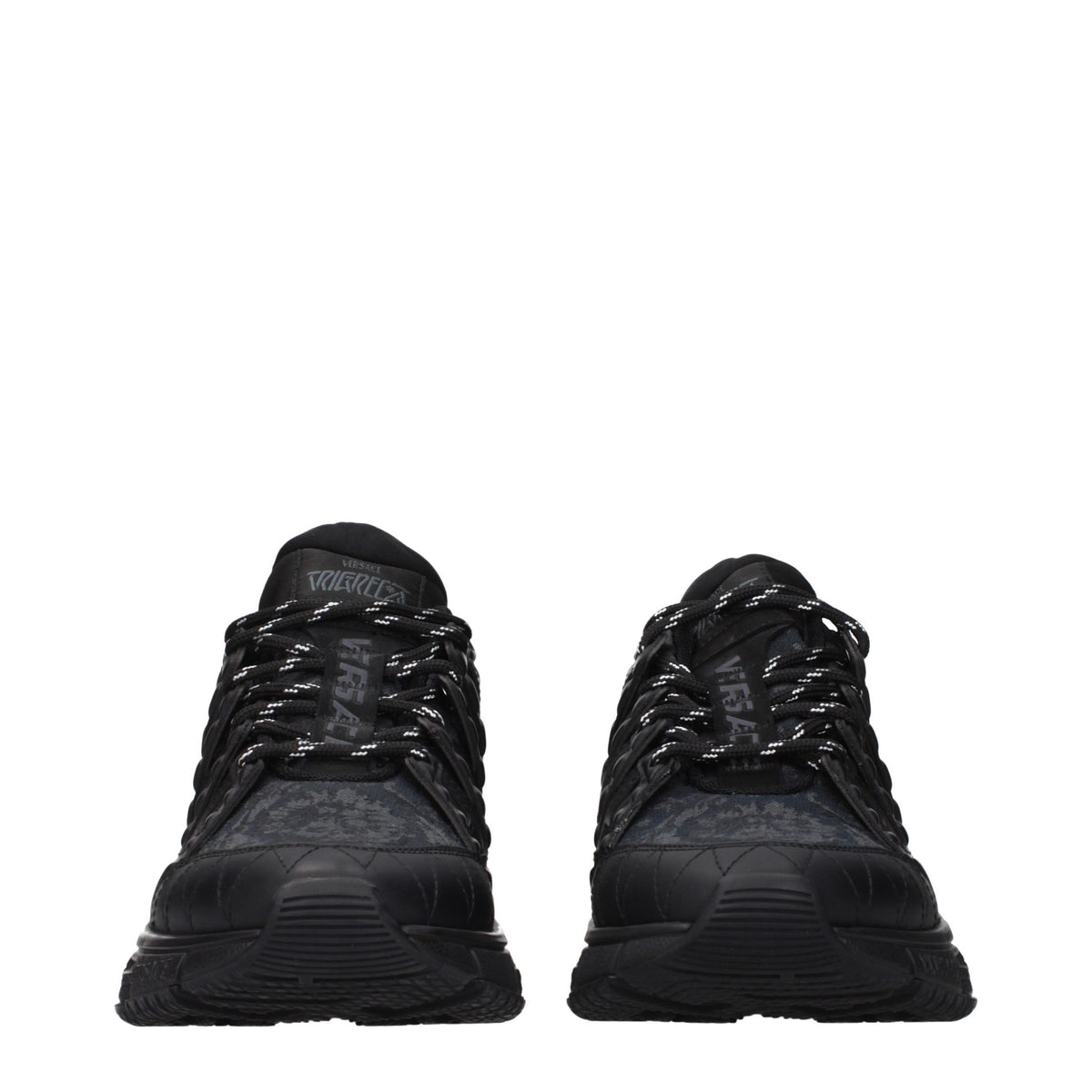 Versace Fabric Athletic Sneakers