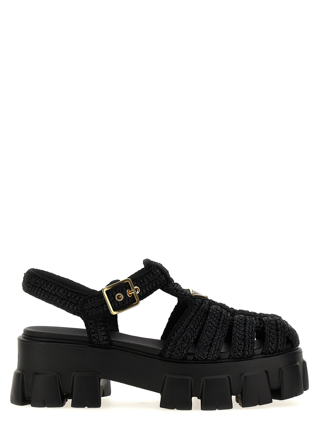 Prada Viscose Platform Sandals