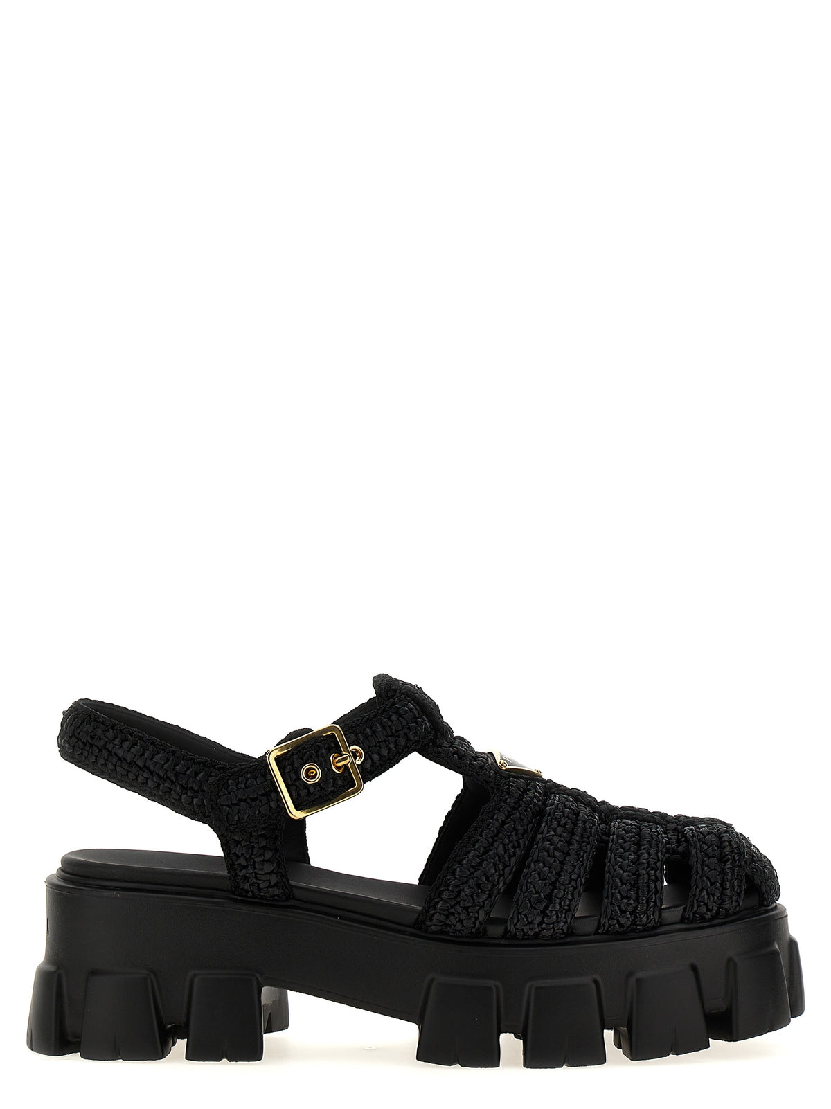 Prada Viscose Platform Sandals