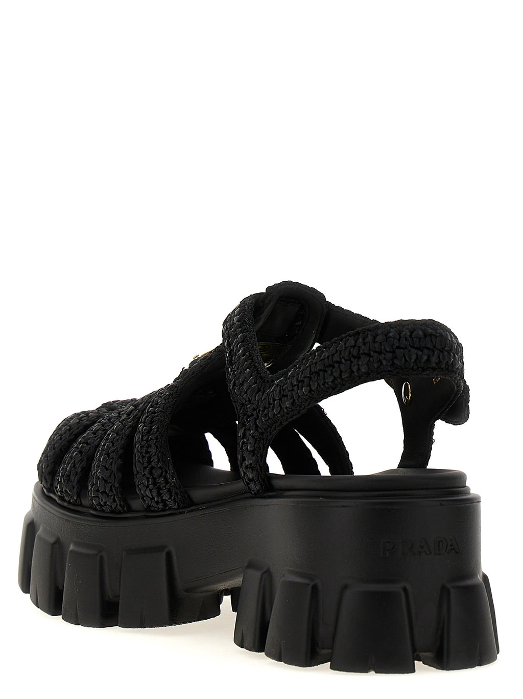 Prada Viscose Platform Sandals