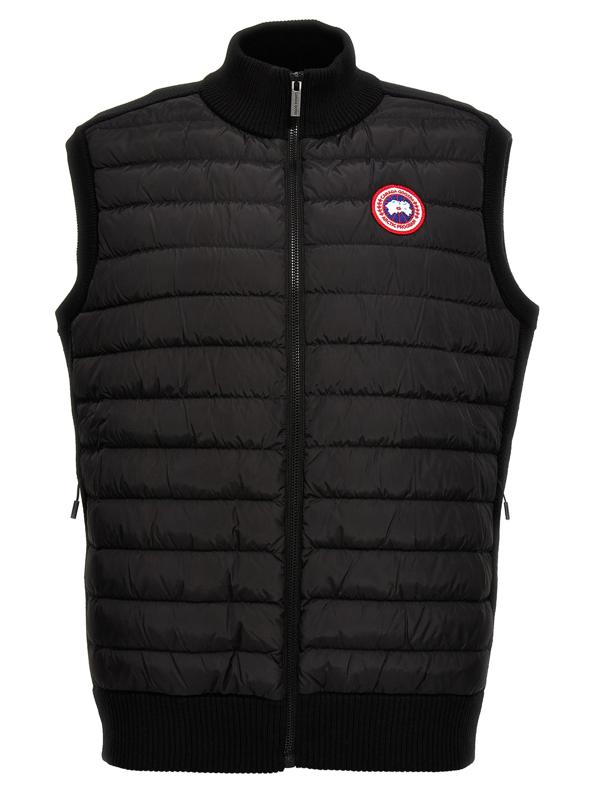 Gilet Canada Goose in poliammide nero