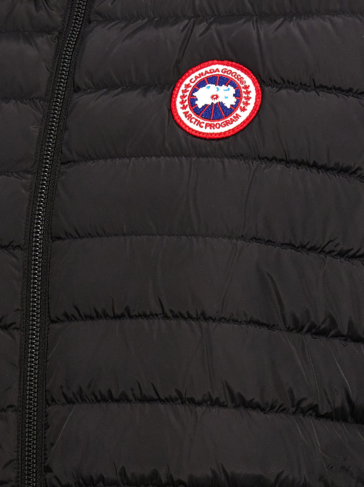 Gilet Canada Goose in poliammide nero