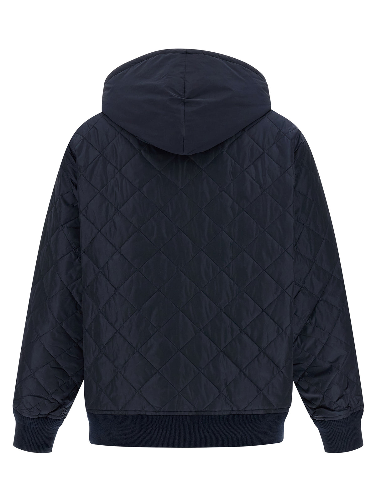 Bomber Prada in poliammide riciclata blu