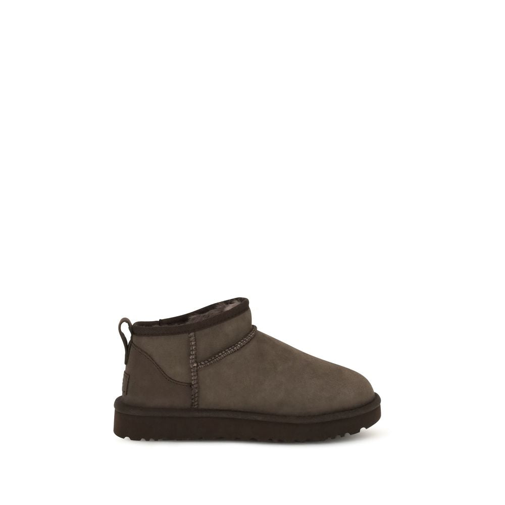 UGG Braune Wildleder-Stiefeletten