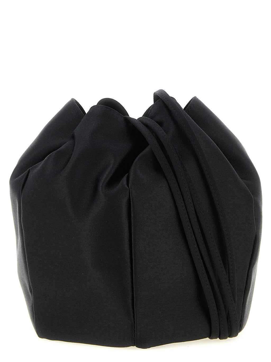 Prada Black Viscose Shoulder Bag