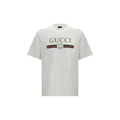 Gucci White Cotton T-Shirt
