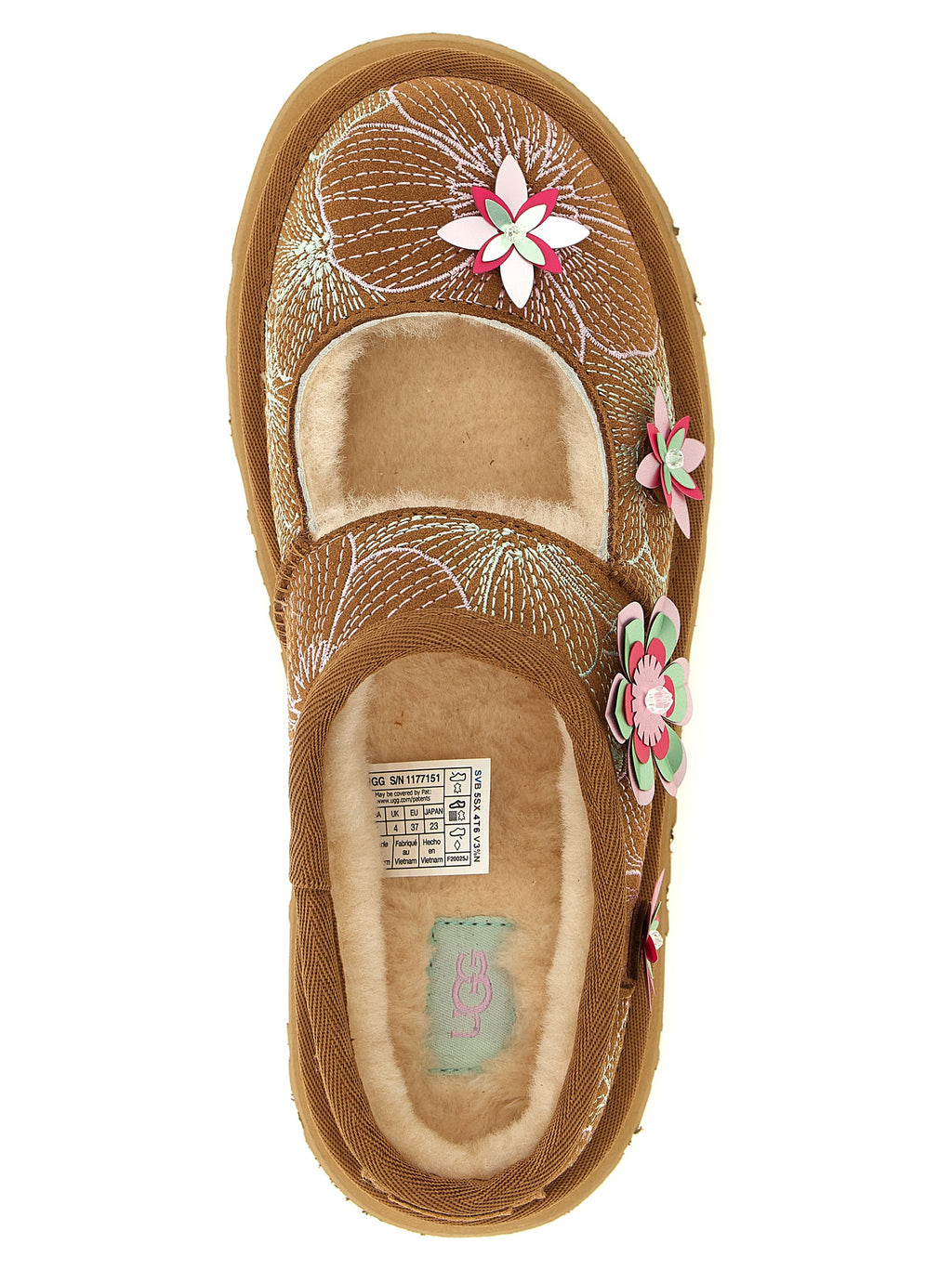 Bailarinas de piel multicolor de UGG