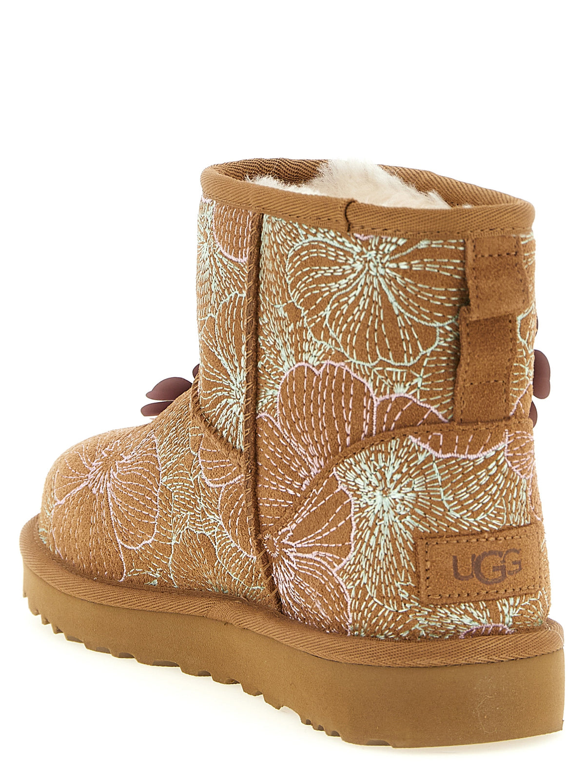 UGG Mehrfarbige Leder-Stiefeletten