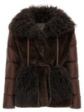 Moncler Brown Polyester Shell Jacket