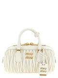 Miu Miu White Leather Handbag