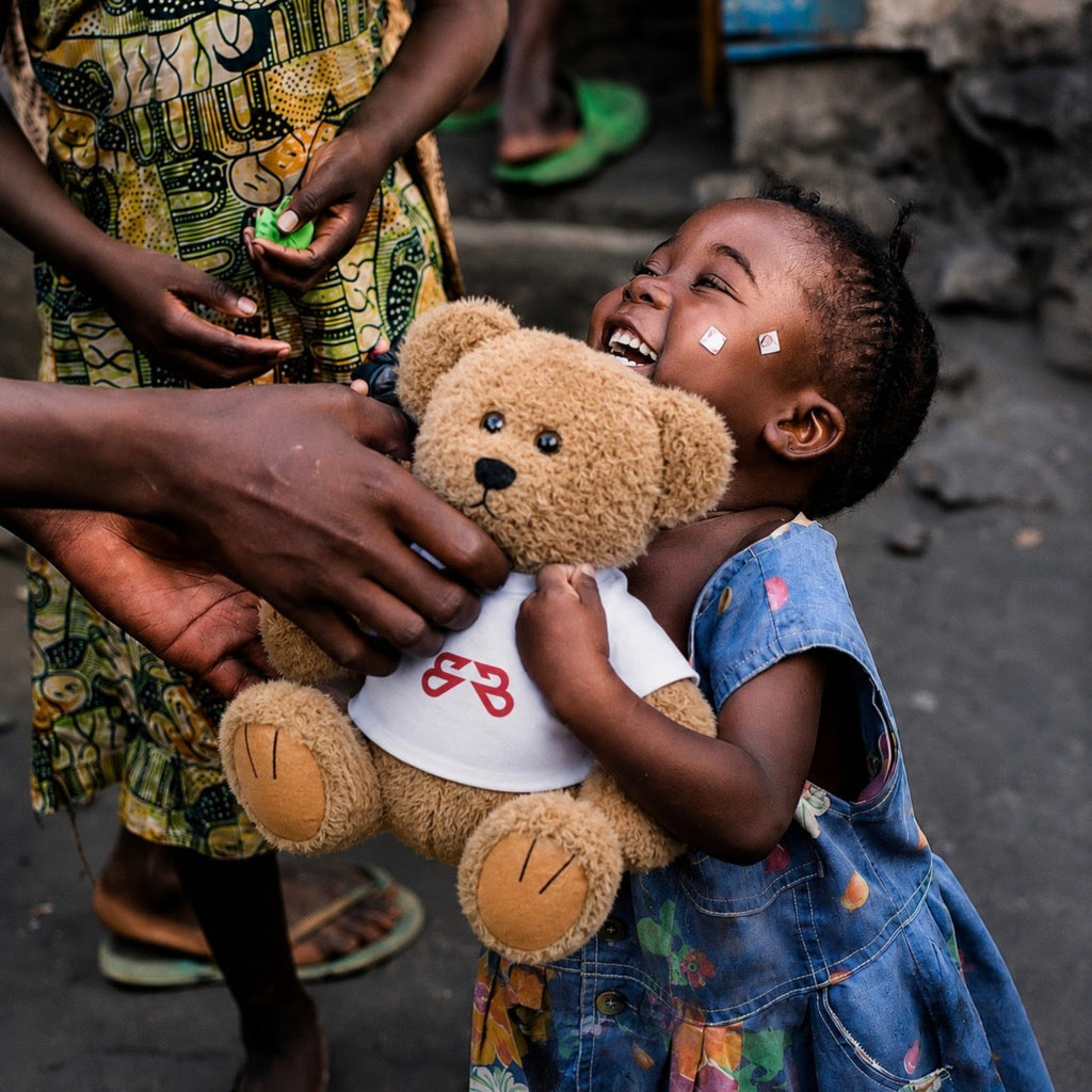 Giving Teddy Bear Every Purchase Gives Back