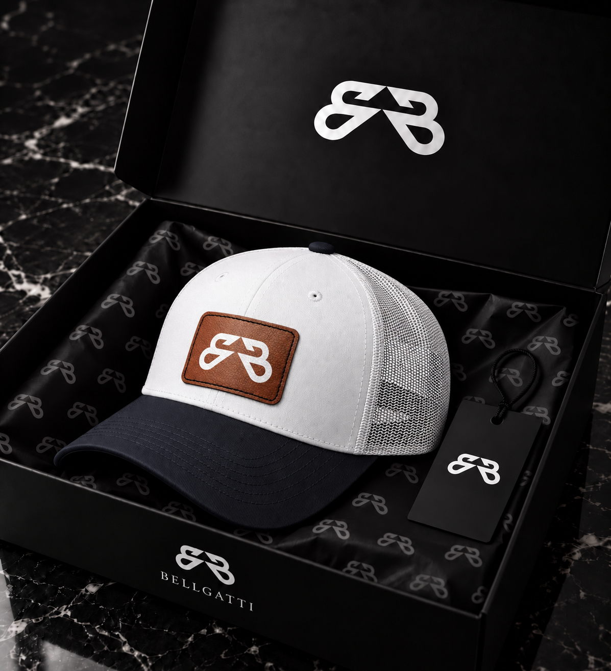 Heritage Leather Patch Cap